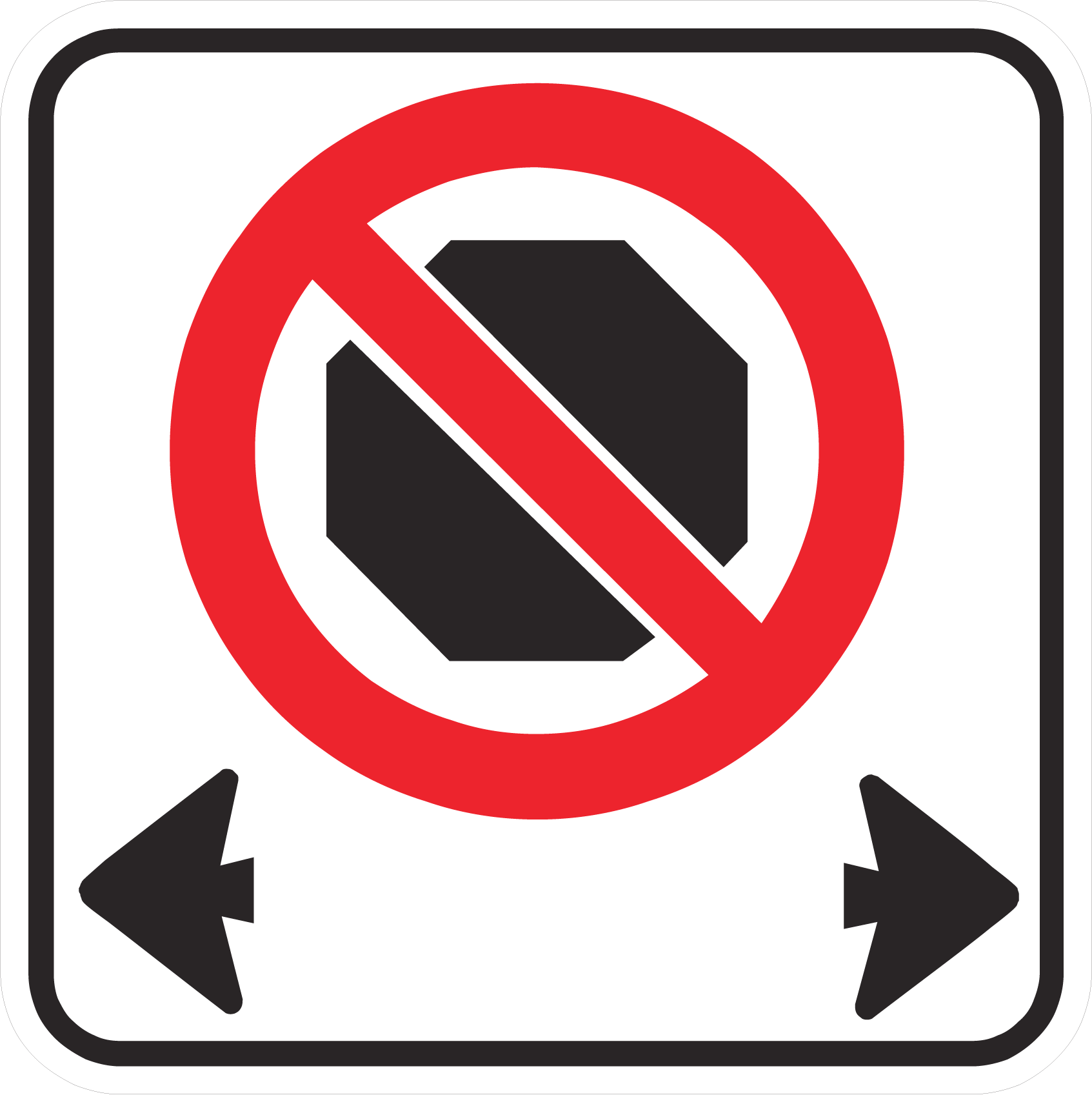 Regulatory Sign 60x60